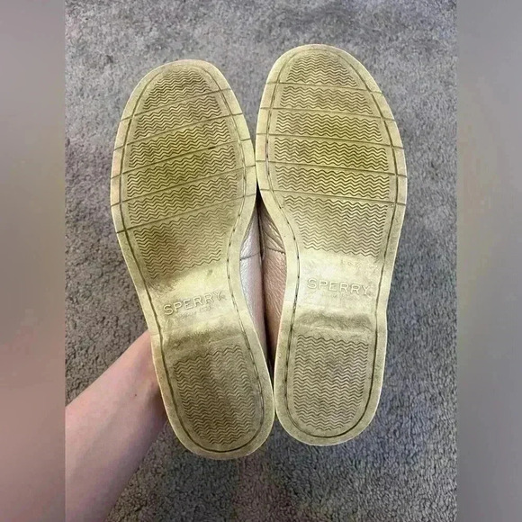 sperry rose gold loafers womens size 7 - Picture 7 of 7